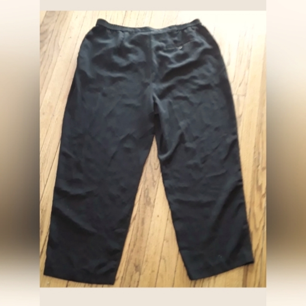 Maggie McNaughton - Womens Black Plus Size Dress Casual Stretch Pants. Size 20W - Picture 7 of 8